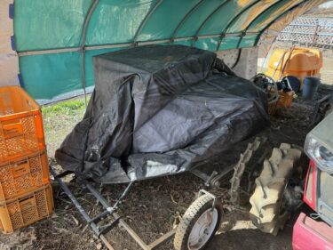 2026年1月14日(水)の作業記録 (らっきょう周りの除草作業、田中さんの下の畑をトラクターで耕耘作業、岩槻ネギ周りの除草作業)